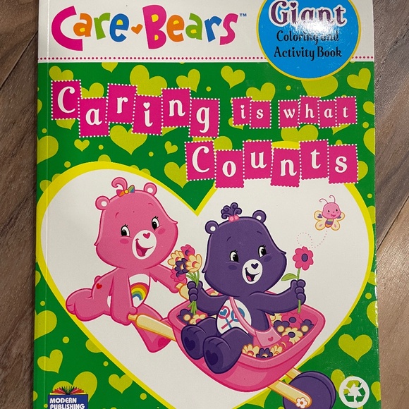 New Set of 3 Care Bear Activity/Coloring Books - Picture 8 of 16
